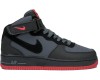 Nike Air Force 1 Mid 07 Dark Grey Black Bright Crimson